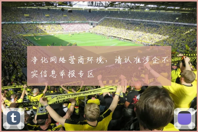净化网络营商环境，请认准涉企不实信息举报专区