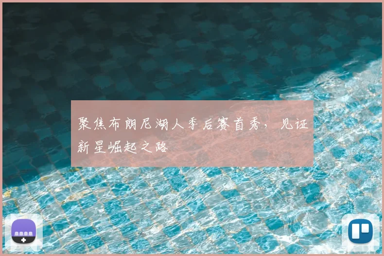 聚焦布朗尼湖人季后赛首秀，见证新星崛起之路